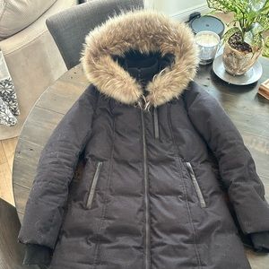 Soia & Kyo Parka with real fur